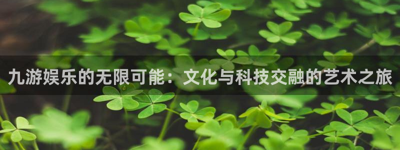 卧龙娱乐：九游娱乐的无限可能：文化与科技交融的艺术之旅